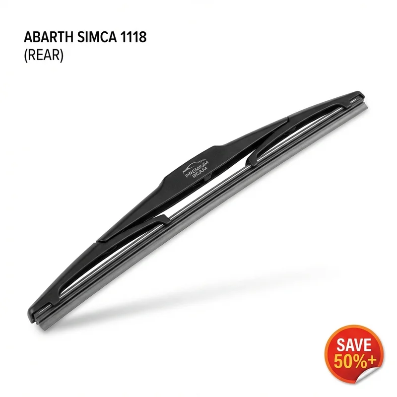 Abarth Simca 1118 Rear Wiper Blade — 14