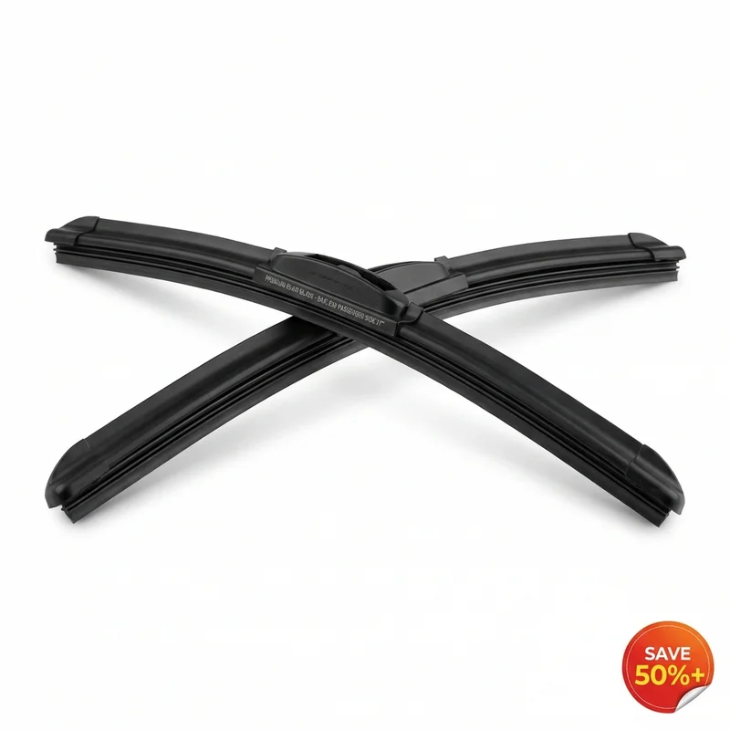 BAIC D20 Passenger Side Wiper Blade — 17