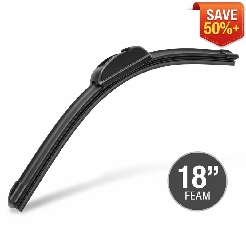 BMW 325e Passenger Side Wiper Blade — 18