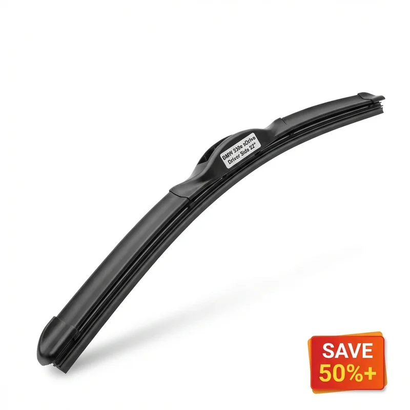 BMW 330e xDrive Driver Side Wiper Blade — 22