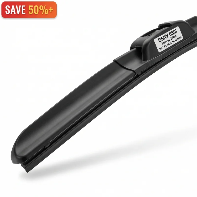 BMW 650i Driver Side Wiper Blade — 28