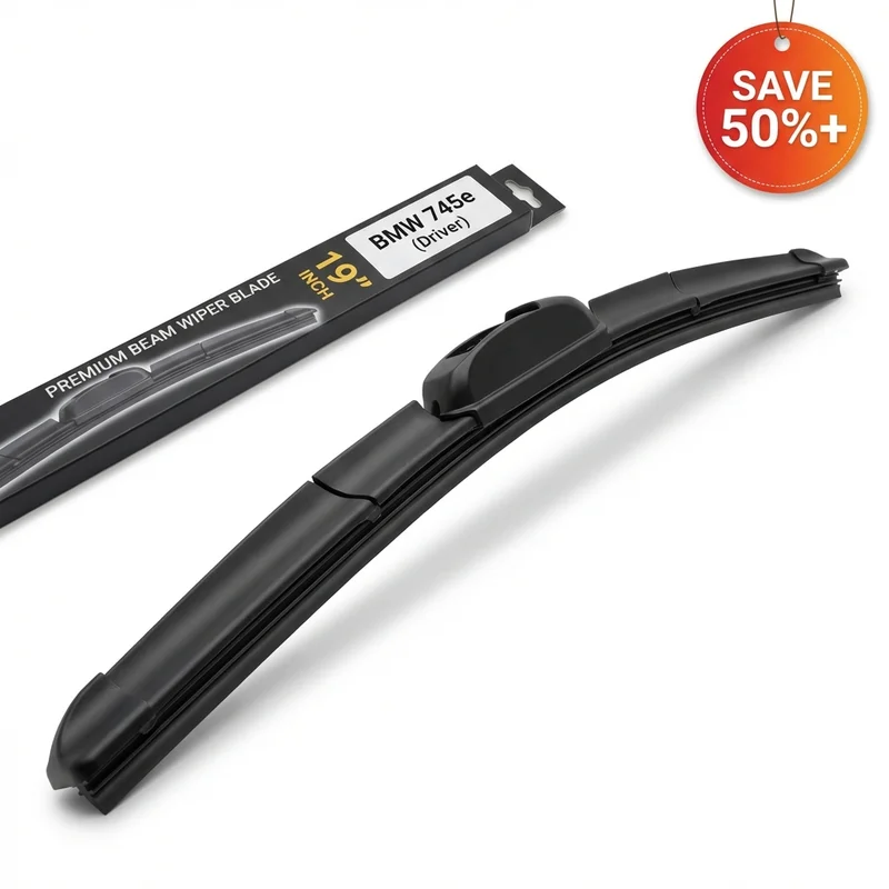 BMW 745e Driver Side Wiper Blade — 19