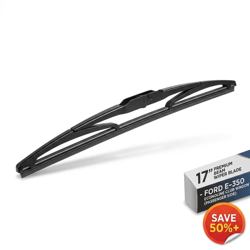 Ford E-350 Econoline Club Wagon Passenger Side Wiper Blade — 17