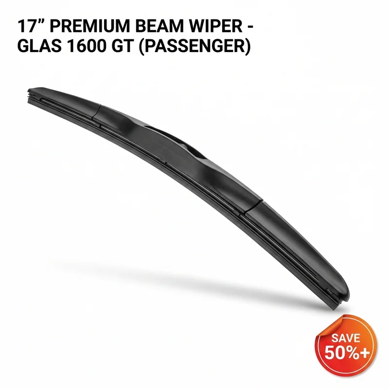 Glas 1600 GT Passenger Side Wiper Blade — 17