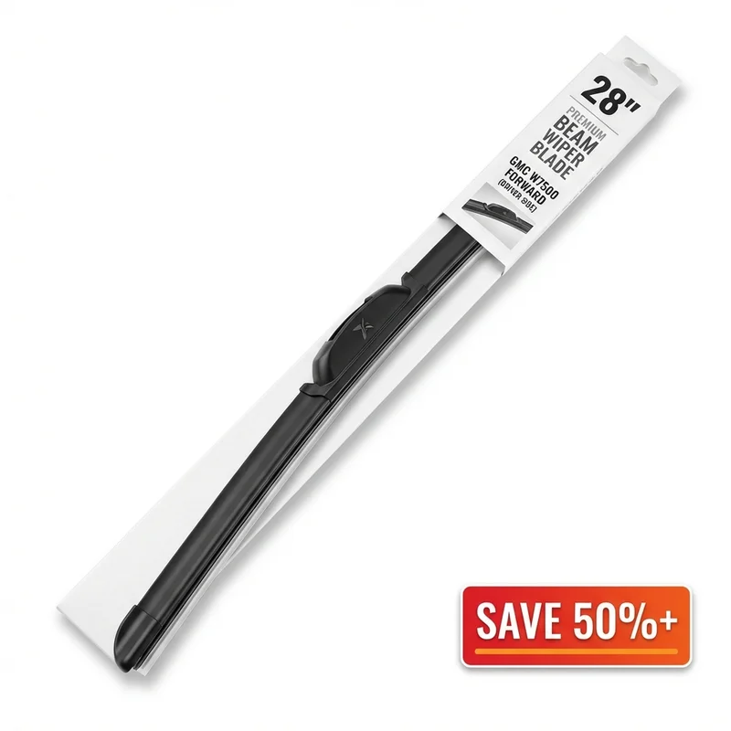 GMC W7500 Forward Driver Side Wiper Blade — 28