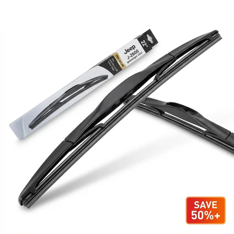 Jeep J-2600 Passenger Side Wiper Blade — 22