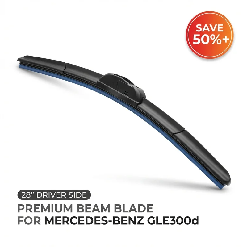 Mercedes-Benz GLE300d Driver Side Wiper Blade — 28