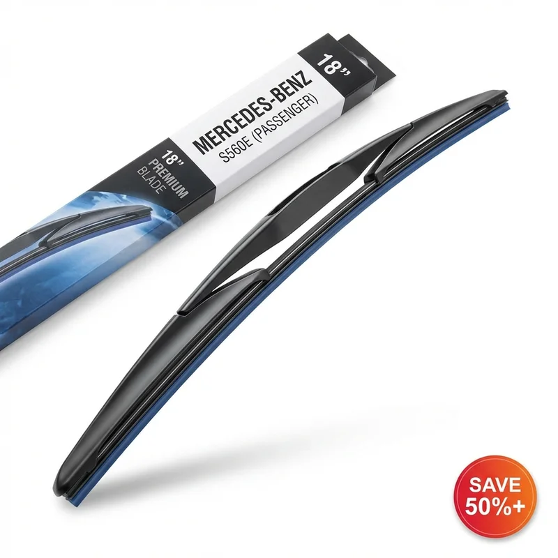 Mercedes-Benz S560e Passenger Side Wiper Blade — 18