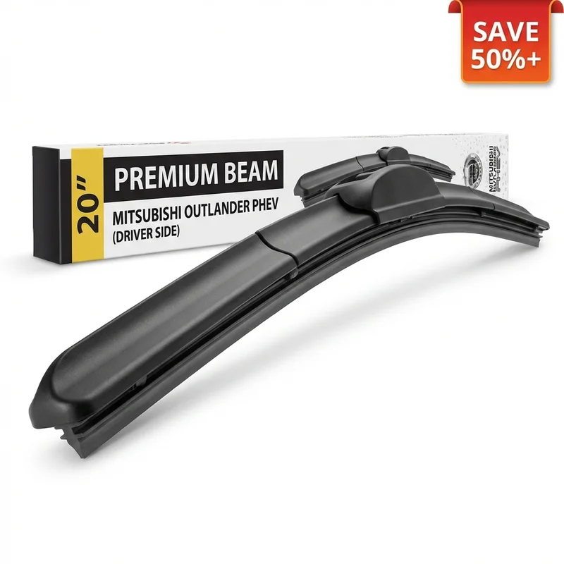 Mitsubishi Outlander PHEV Driver Side Wiper Blade — 20