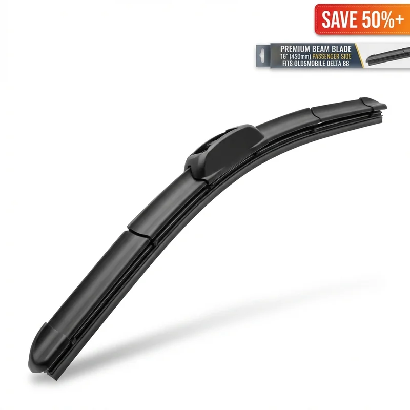 Oldsmobile Delta 88 Passenger Side Wiper Blade — 18