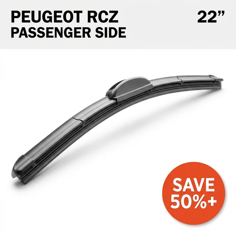Peugeot RCZ Passenger Side Wiper Blade — 22