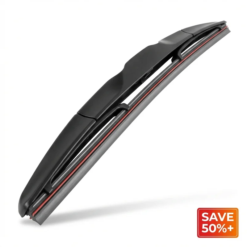 White WCL Passenger Side Wiper Blade — 19